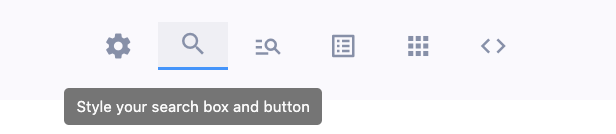 Top feature toolbar button 2