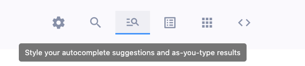 Top feature toolbar button 3