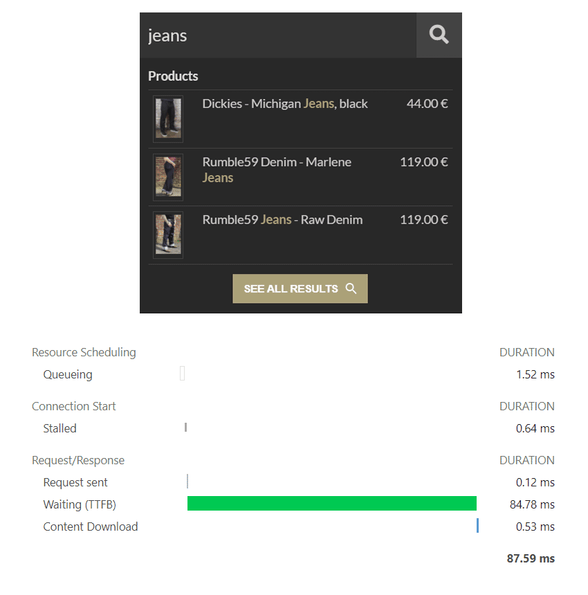 Site Search plugin modified