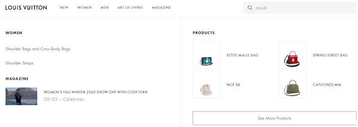 product suggestions for better search results